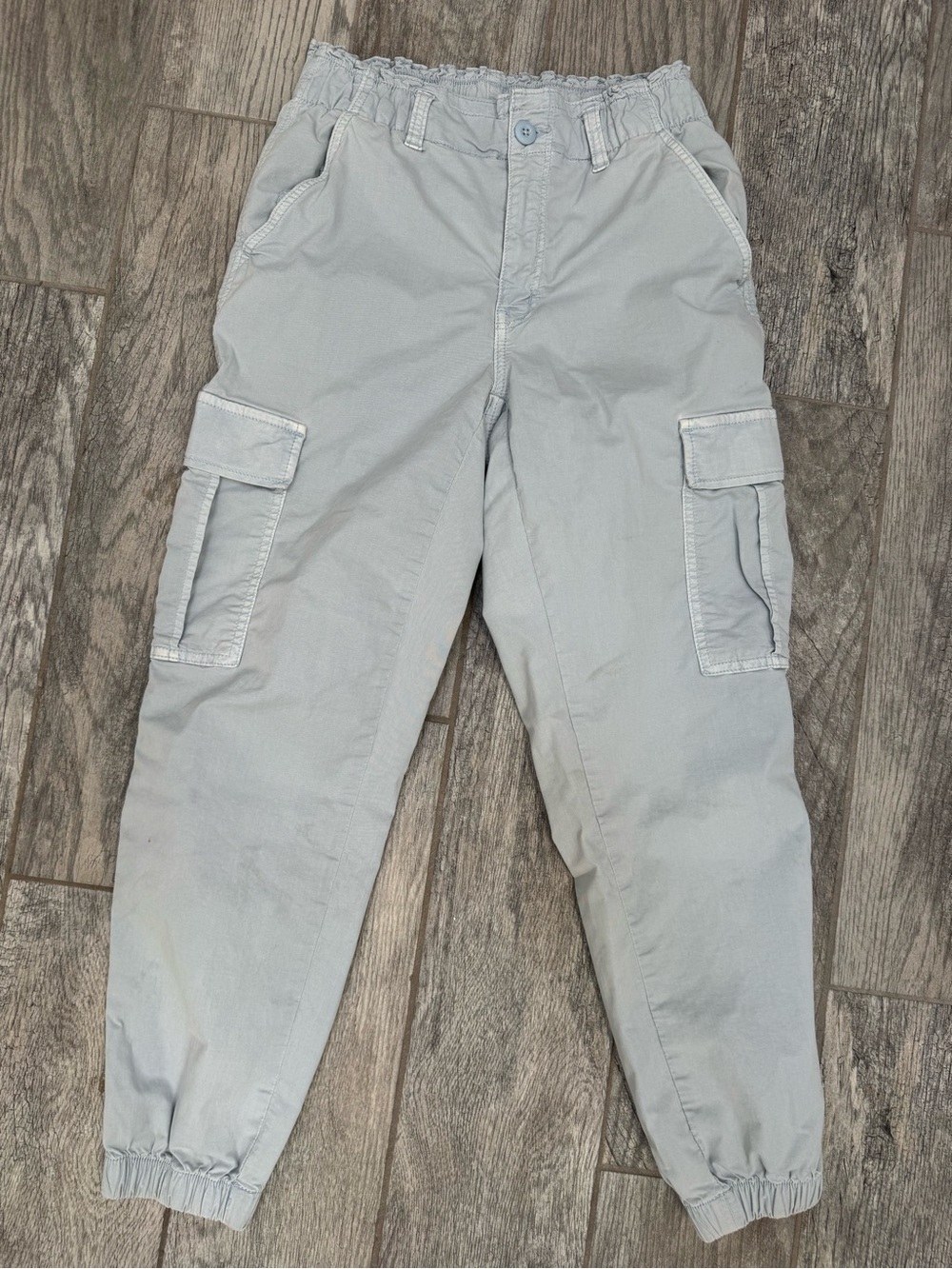American Eagle Outfitters Light Blue Cargo Jogger Pants